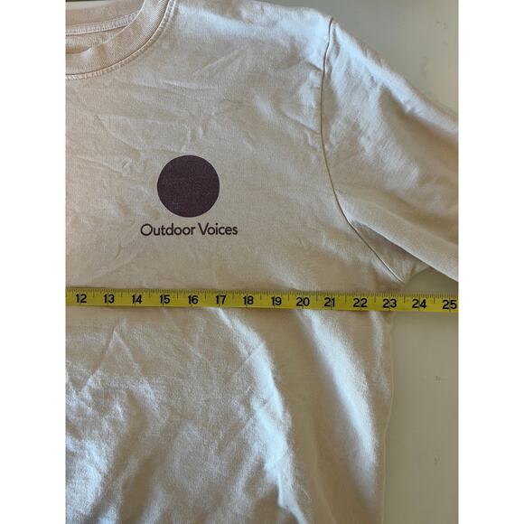 Outdoor Voices graphic logo pullover sweatshirt - Picture 6 of 8